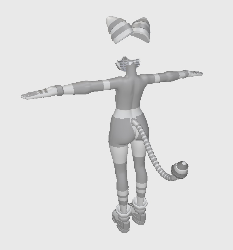 シェリネ(CHERINE) / RINNE素体S 想定衣装「宇宙っぽい衣装」