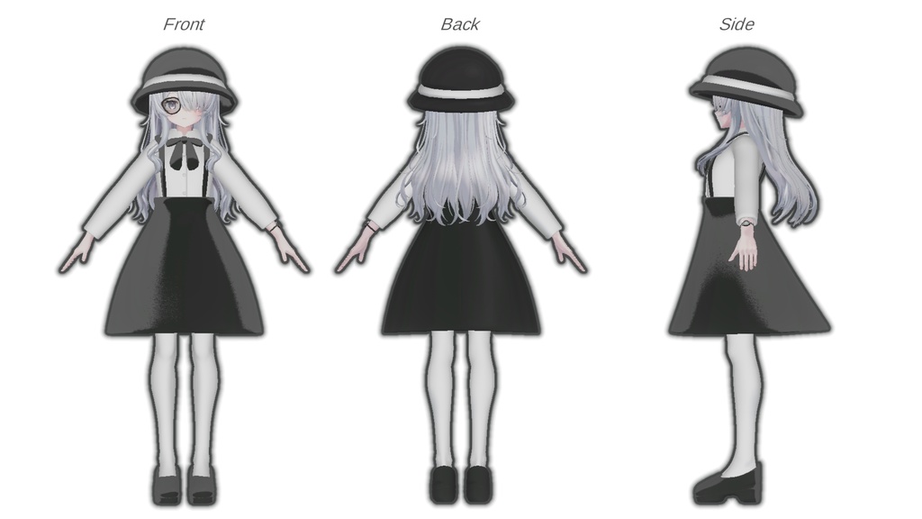 Wendy(ウェンディ) 想定 「モノクロな制服」