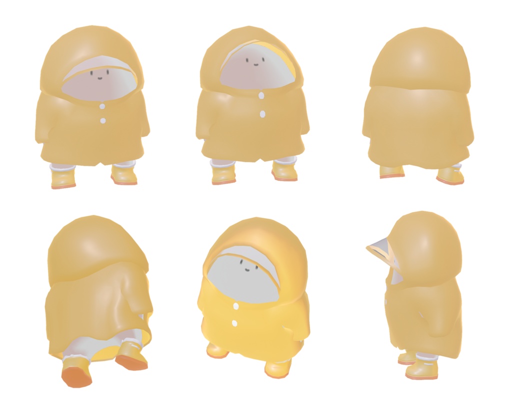 雨合羽+長靴【のんびりとろーる対応】