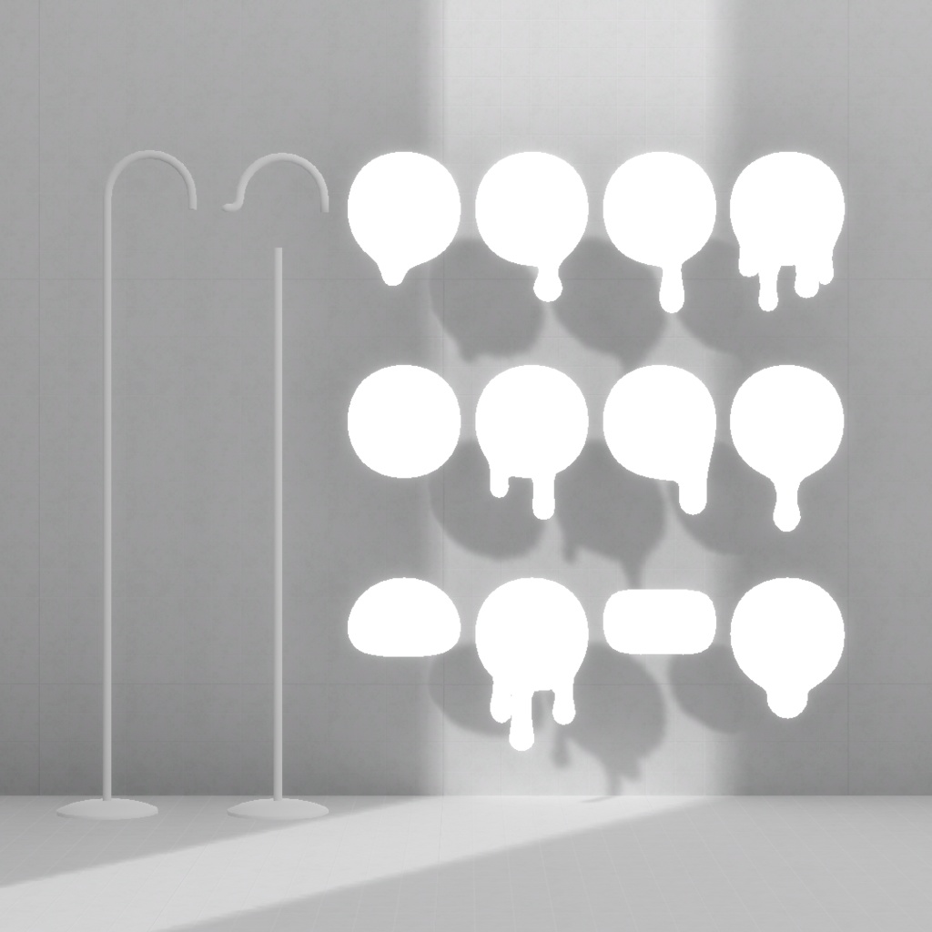 Droplet furniture×6