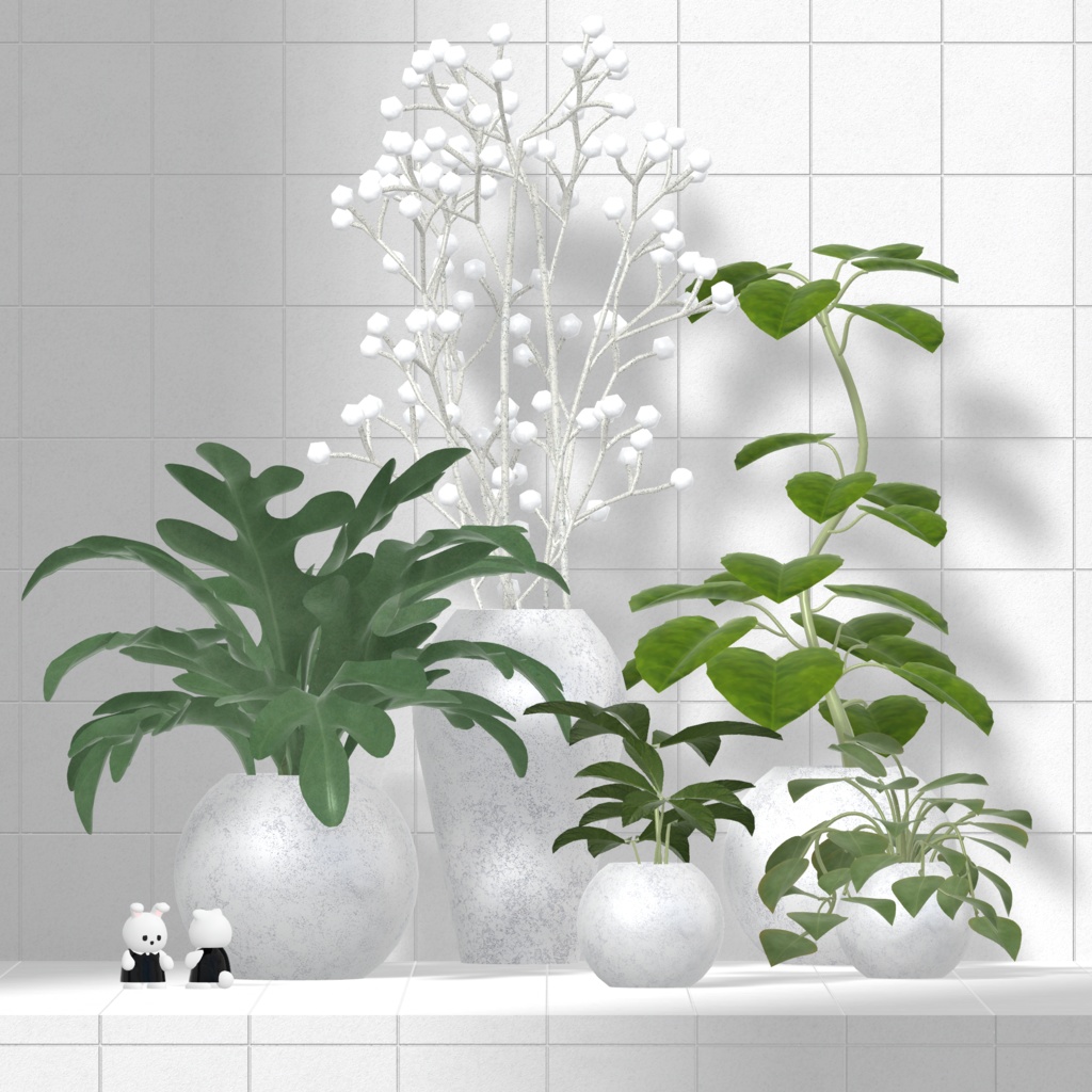 Birdcage Planter ×5