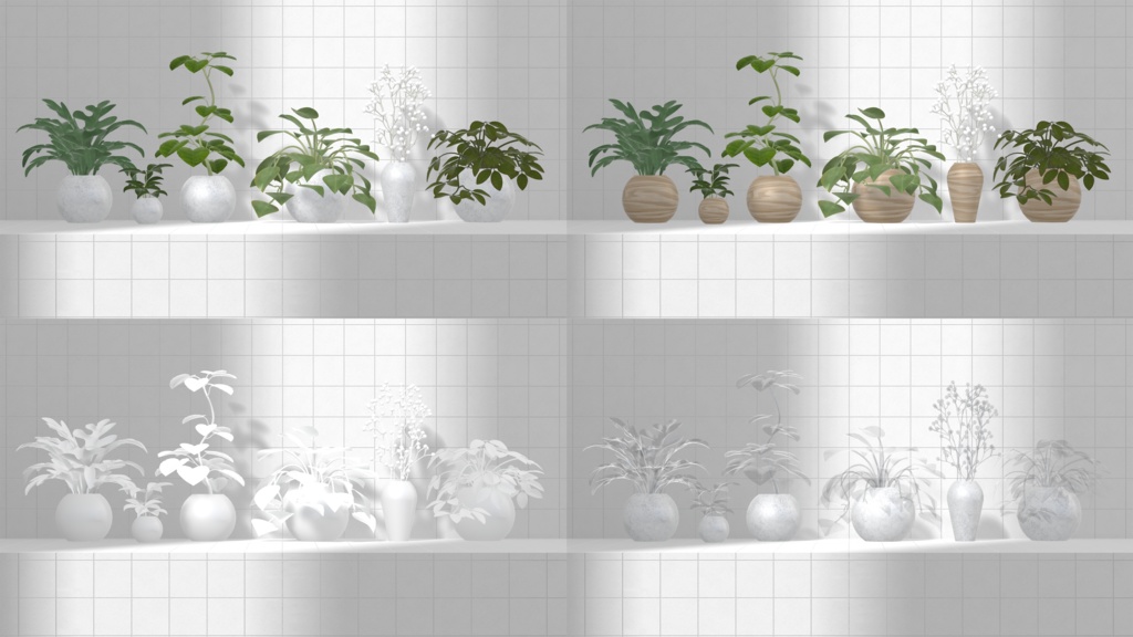 Birdcage Planter ×5