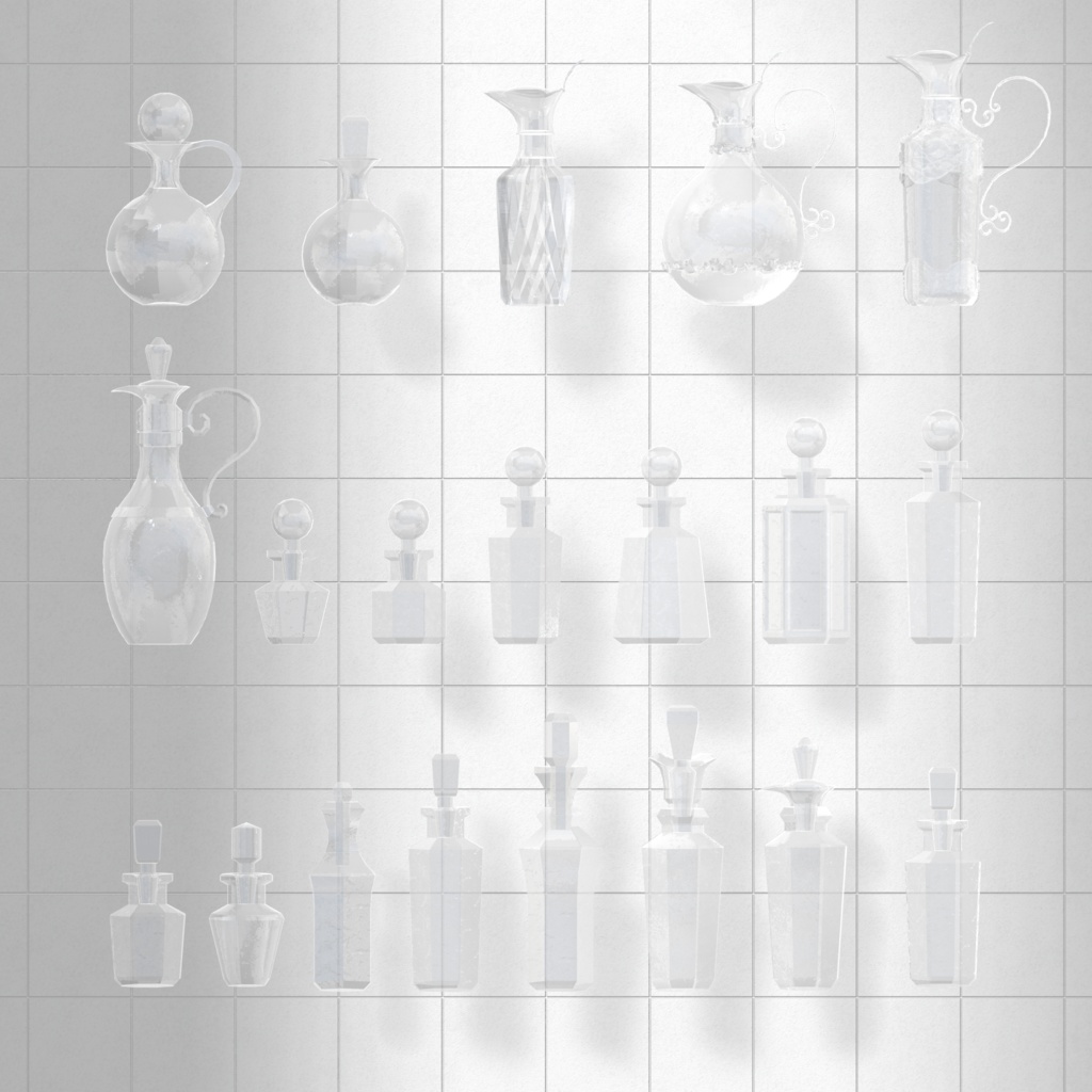 Antique Glass ×20