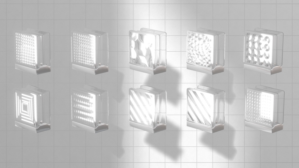 Glass Block Light ×10
