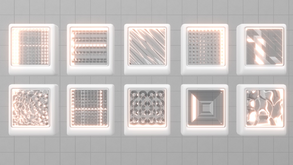 Glass Block Light ×10