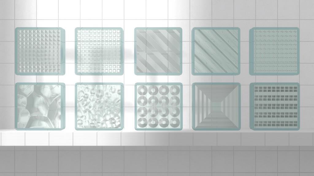 Glass Block Light ×10