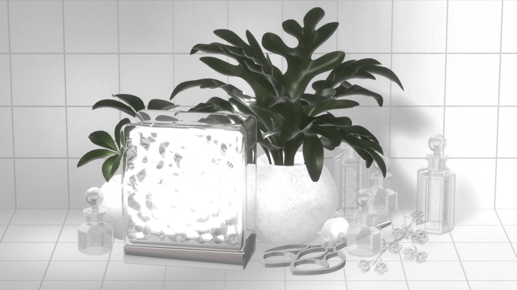 Glass Block Light ×10