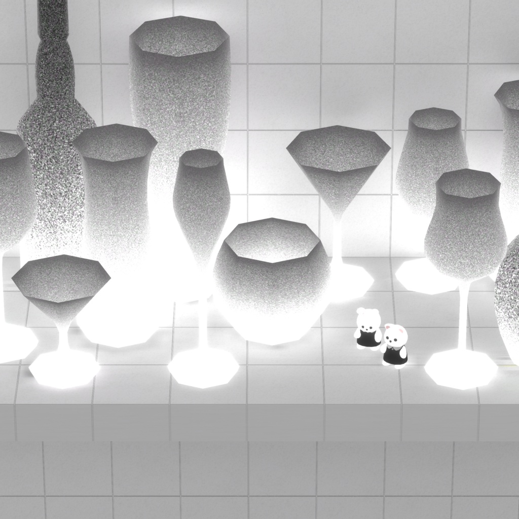 Bottle&Glass Light ×90