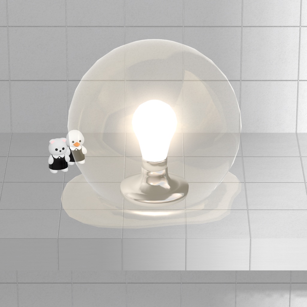 Sphere Glass Light ×10