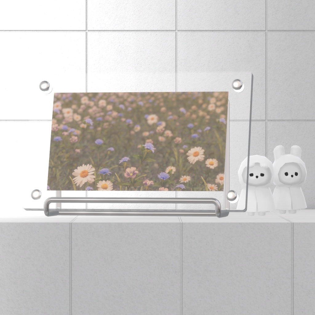 Glass photo frame ×4