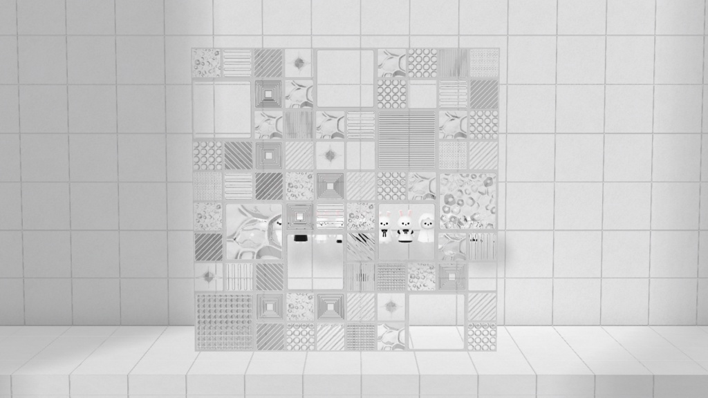 Glass block wall textures