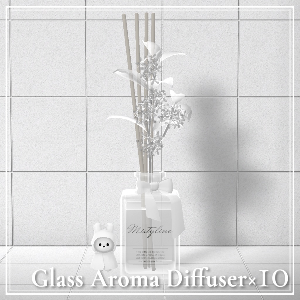 Glass aroma diffuser×10