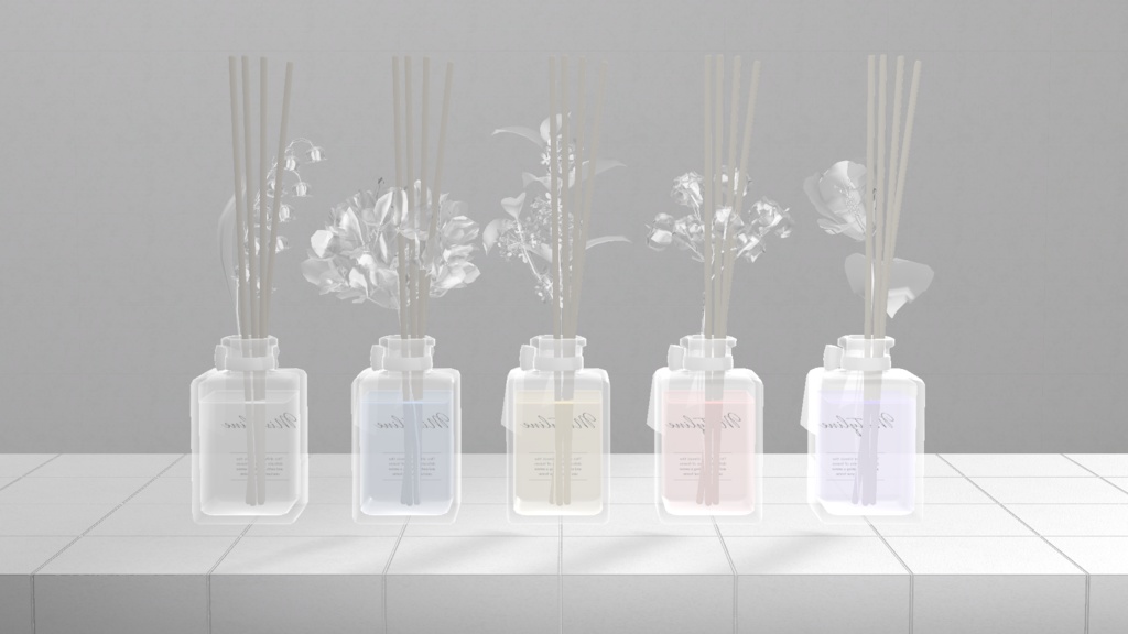 Glass aroma diffuser×10