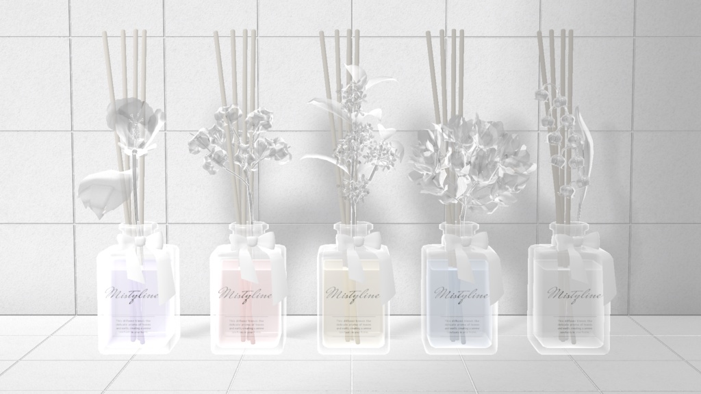 Glass aroma diffuser×10