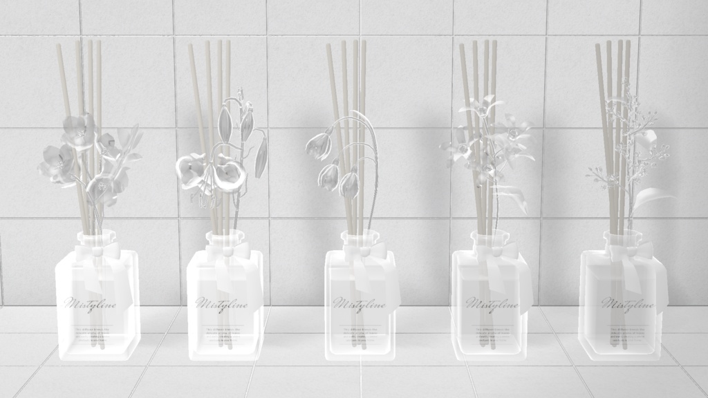 Glass aroma diffuser×10