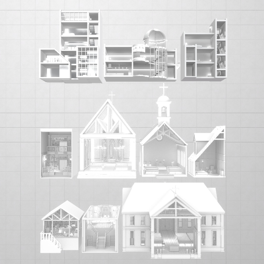 Dollhouse lightbox×10