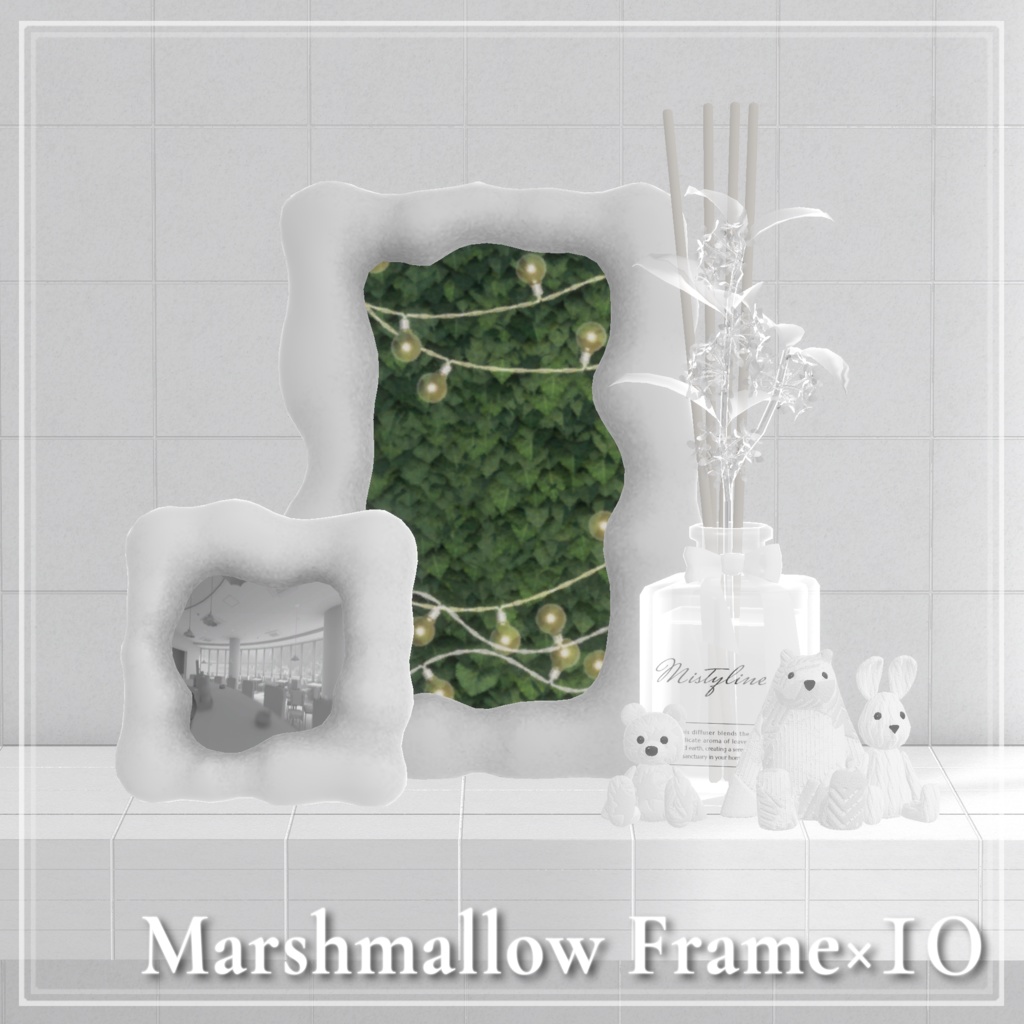 Marshmallow frame×10
