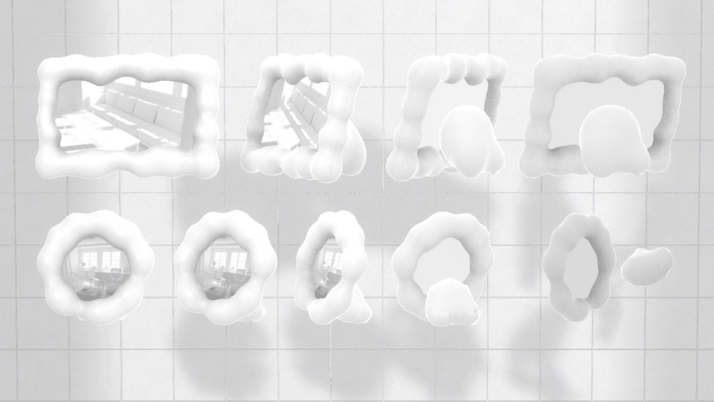 Marshmallow frame×10