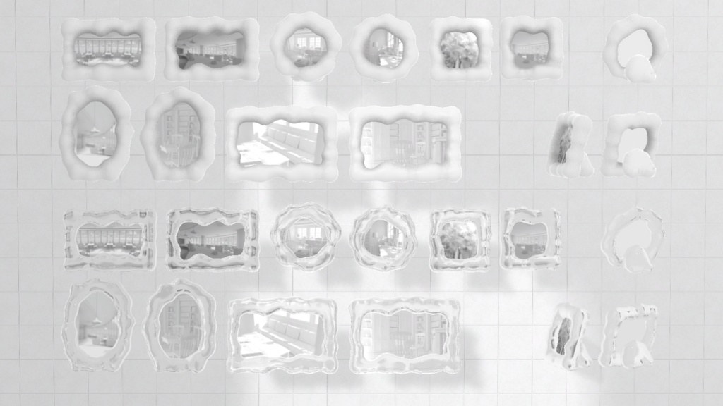 Marshmallow frame×10