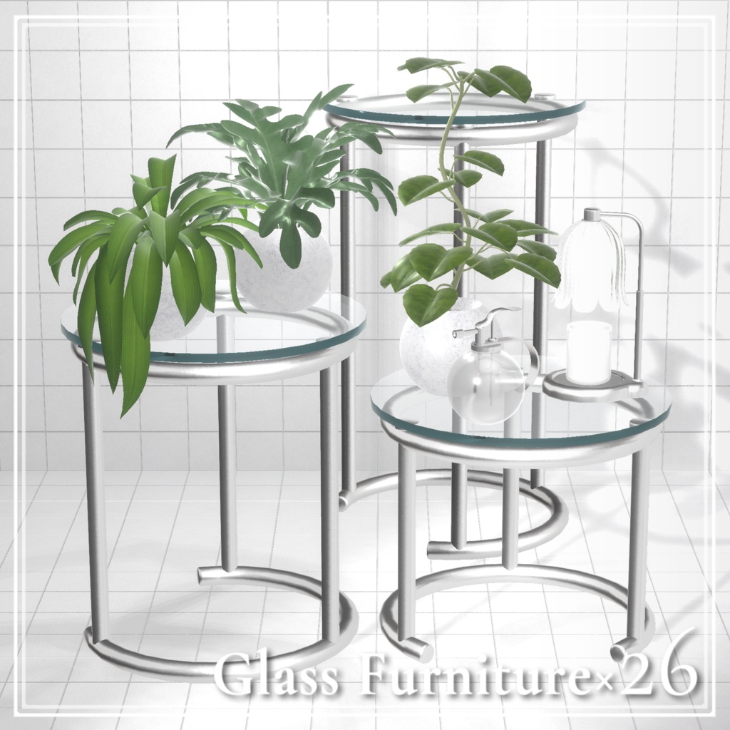 Glass Furniture×26
