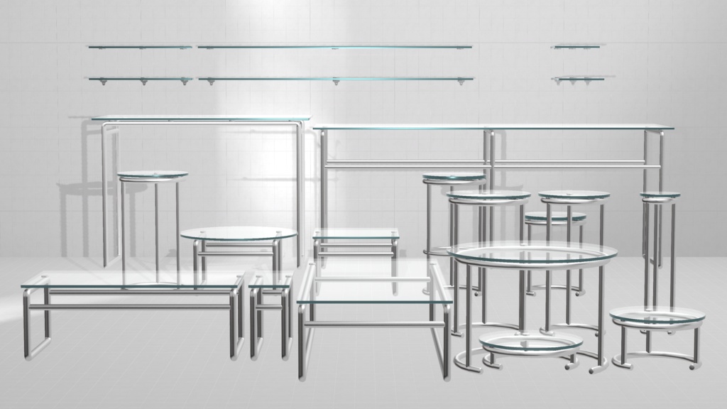 Glass Furniture×26