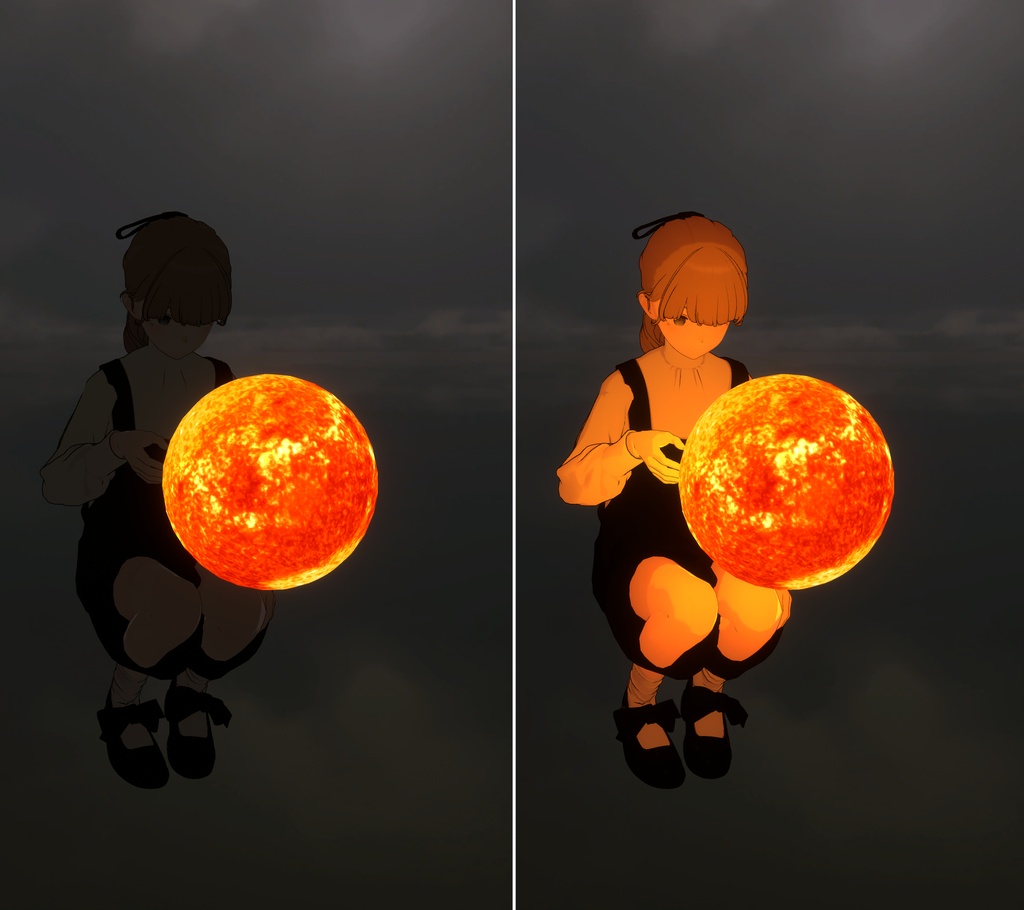 Moon/Earth Light