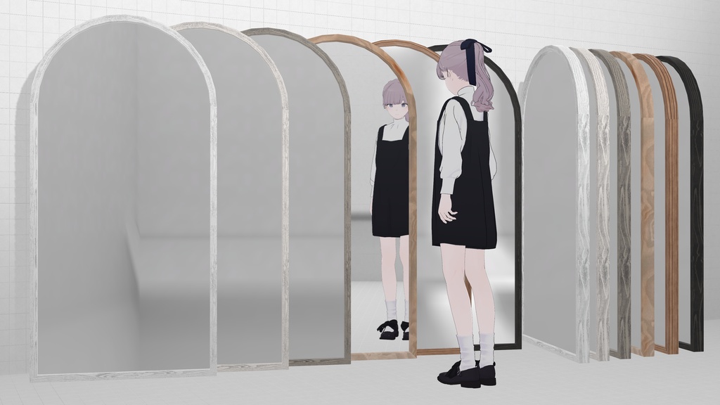 Stand Mirror×6