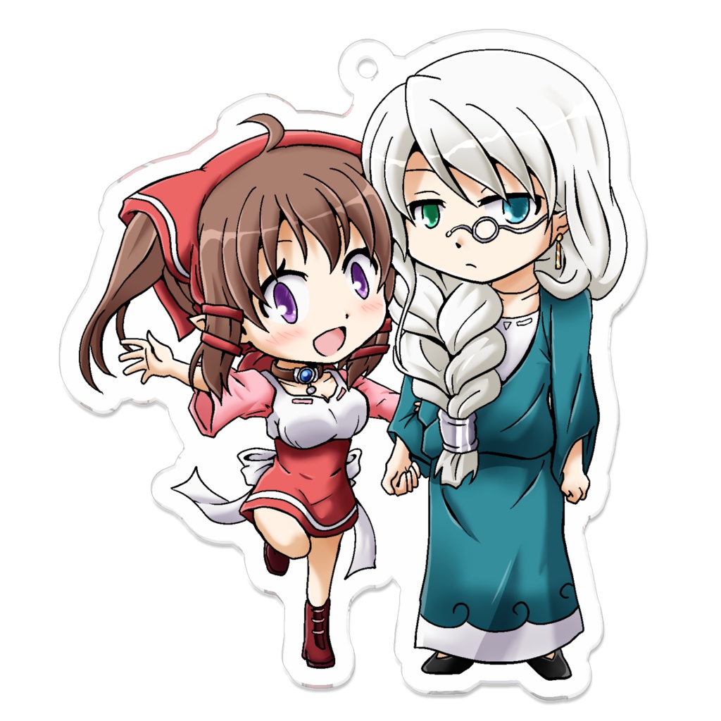 アクリルキーホルダー(メイメル&センカ)pixivFACTORY版