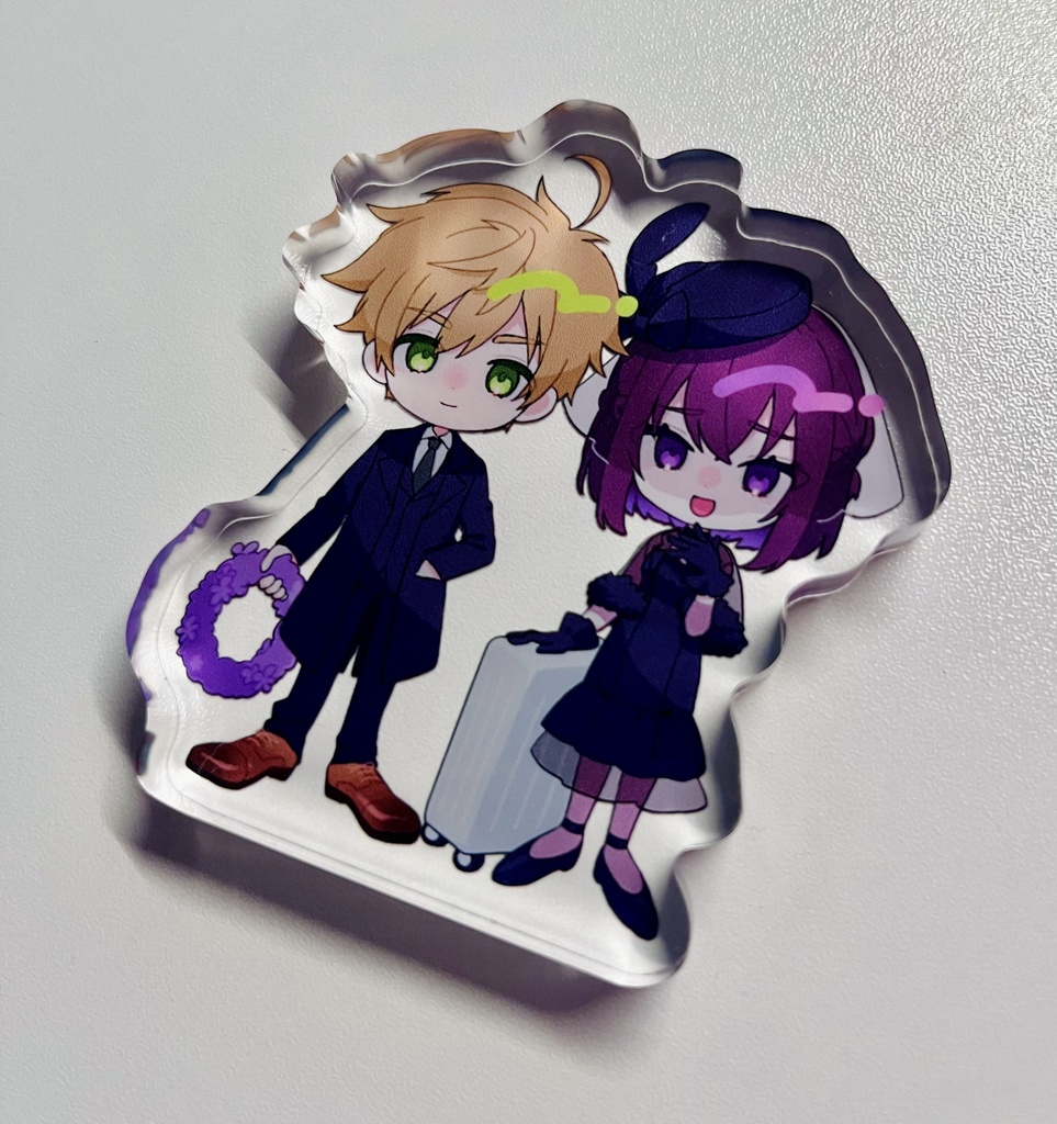 GSビロード組　ダイカットアクリルブロック