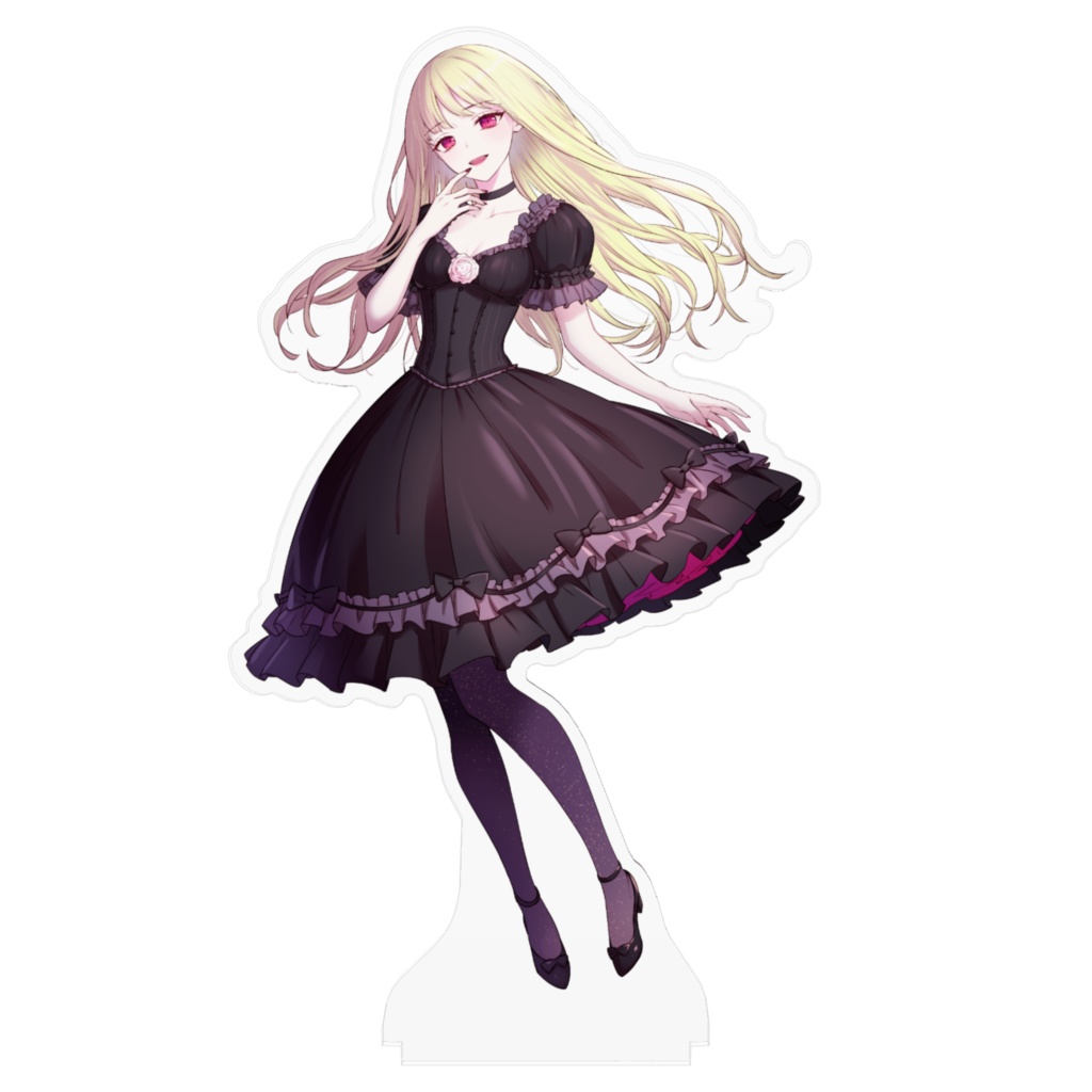 アクリルフィギュア【金髪ゴスヴァンパイアちゃん】