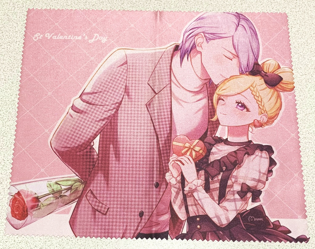 ラブラブ眼鏡ふき