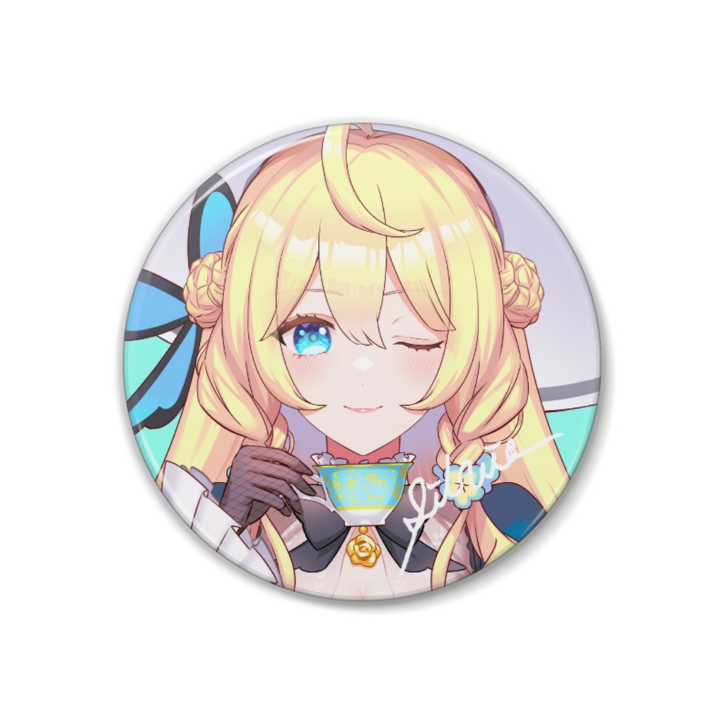 シルヴィア缶バッジ