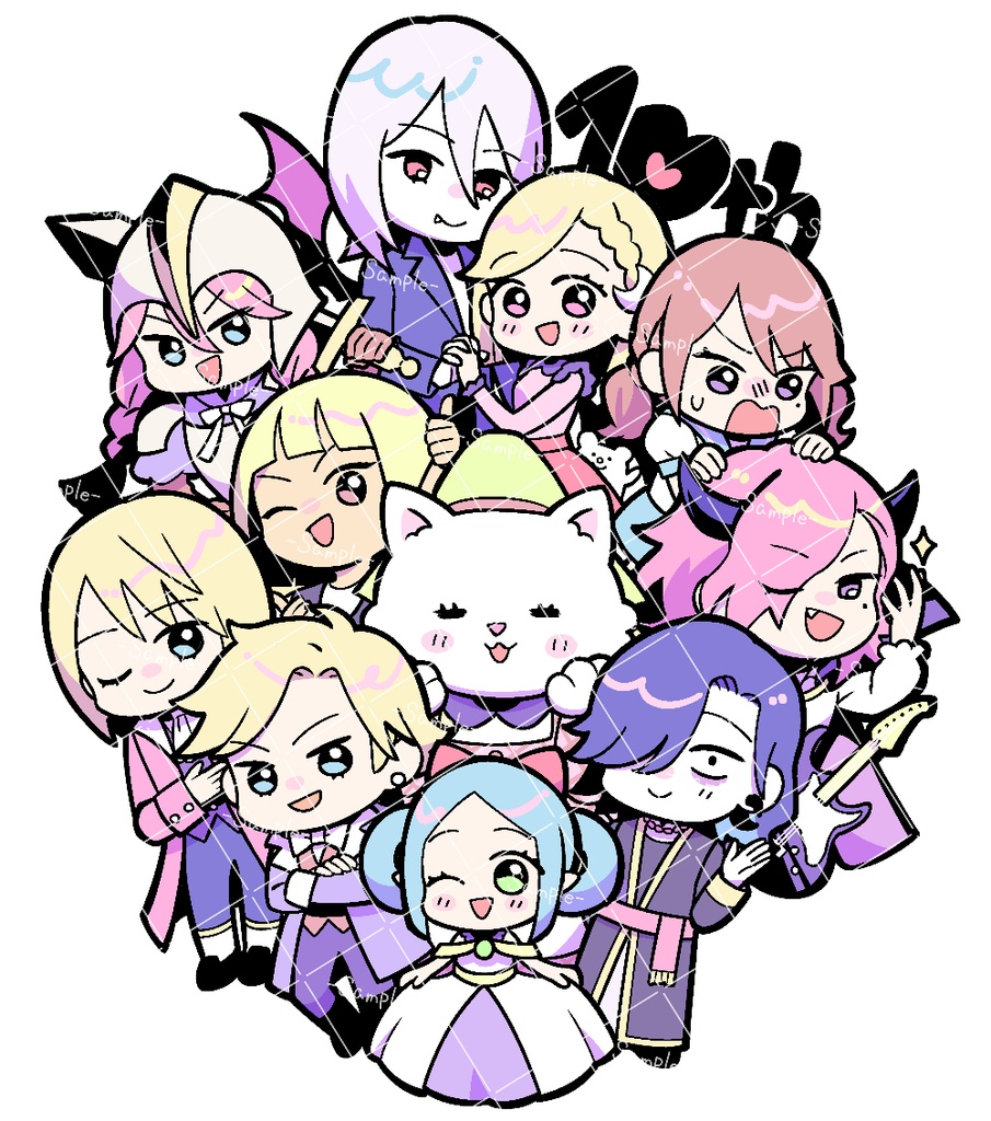 10周年大集合きらきらアクキー