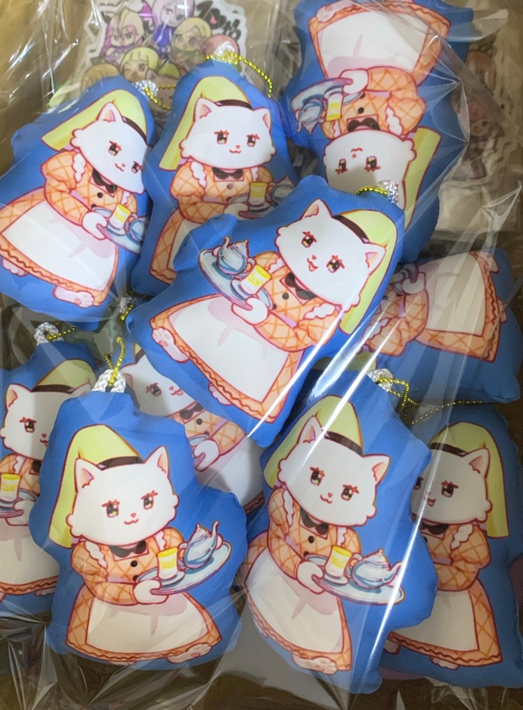 ミルチさんぷにぷにクッションキ―ホルダー