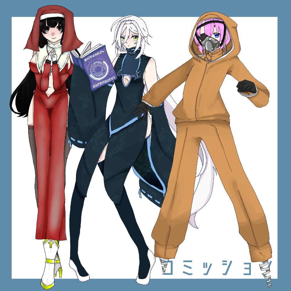 【有料】立ち絵/シナリオ/ロゴ制作依頼