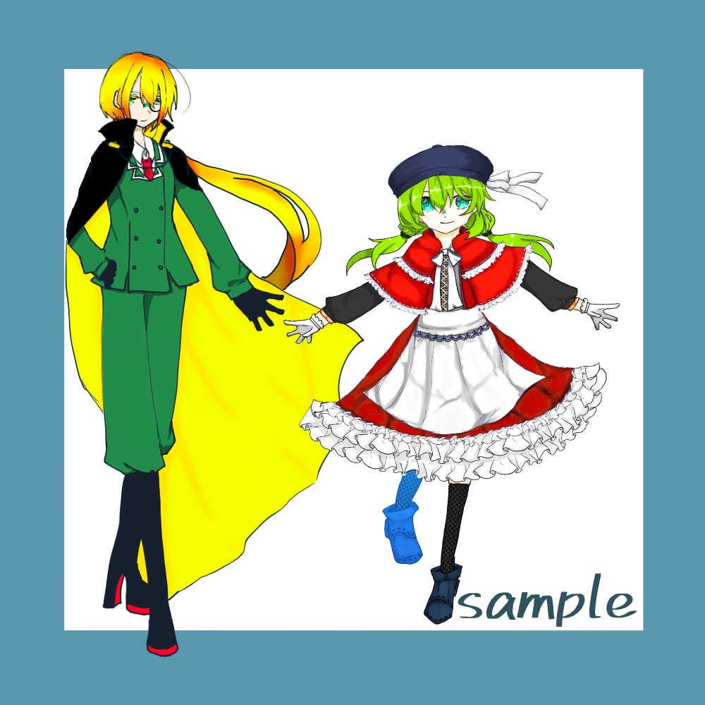 【立ち絵】難儀な性癖集【フリー素材】