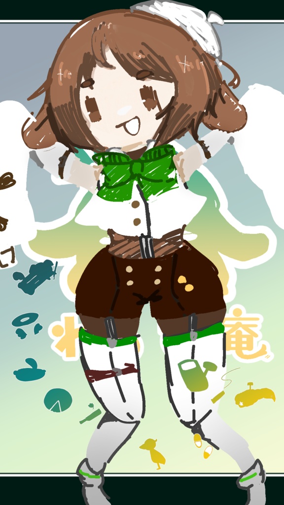 【記念配布】わらび庵 400人突破記念 壁紙セット