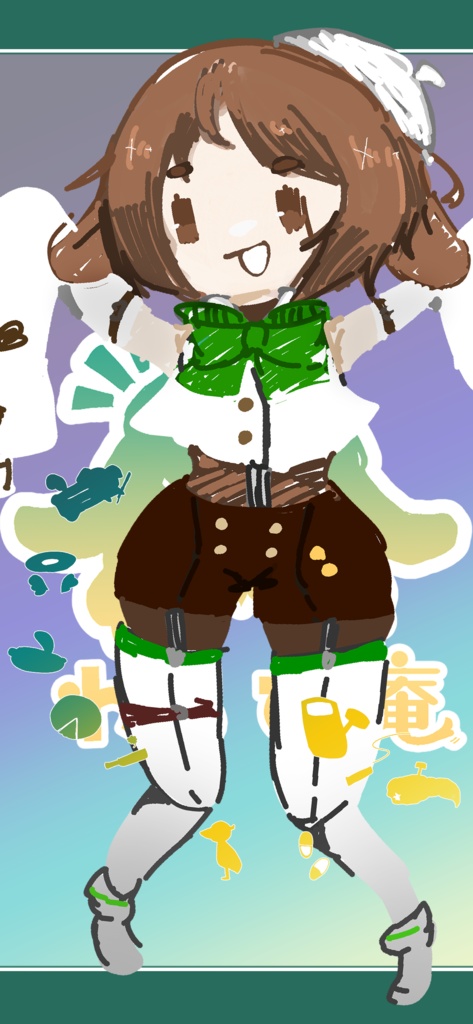 【記念配布】わらび庵 400人突破記念 壁紙セット