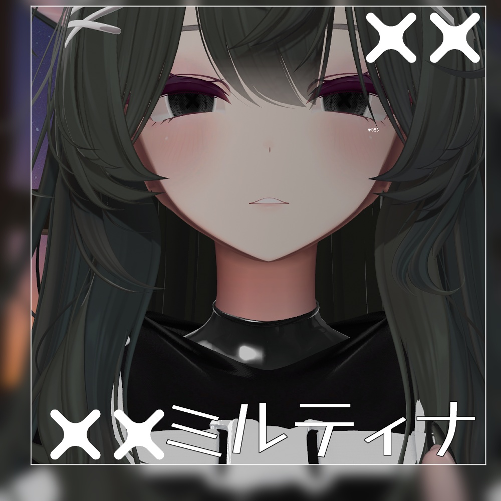 【80アバター対応】SimpleCrossEyetexture 【9color】