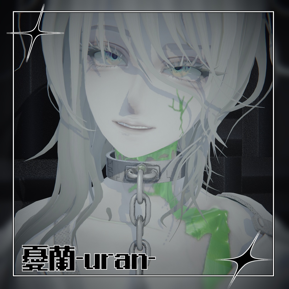 【74アバター対応】SimpleCrossEyetexture 【9color】