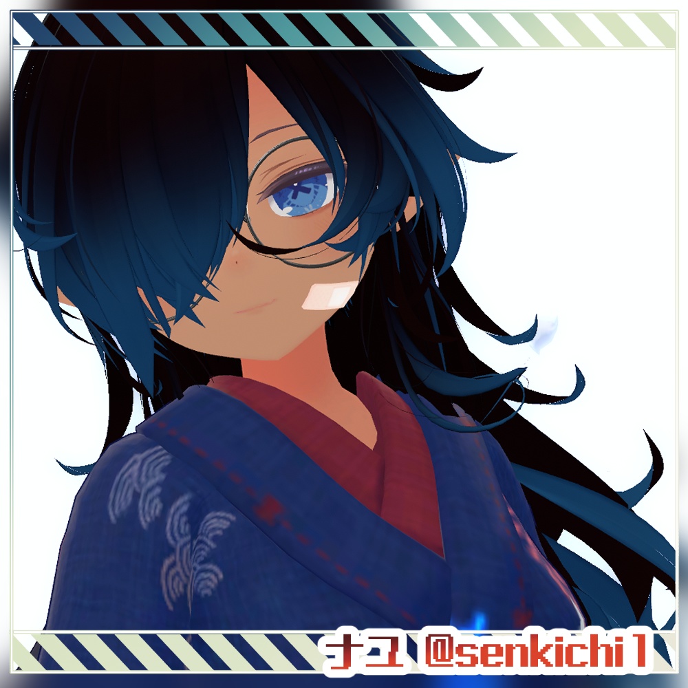 【74アバター対応】SimpleCrossEyetexture 【9color】