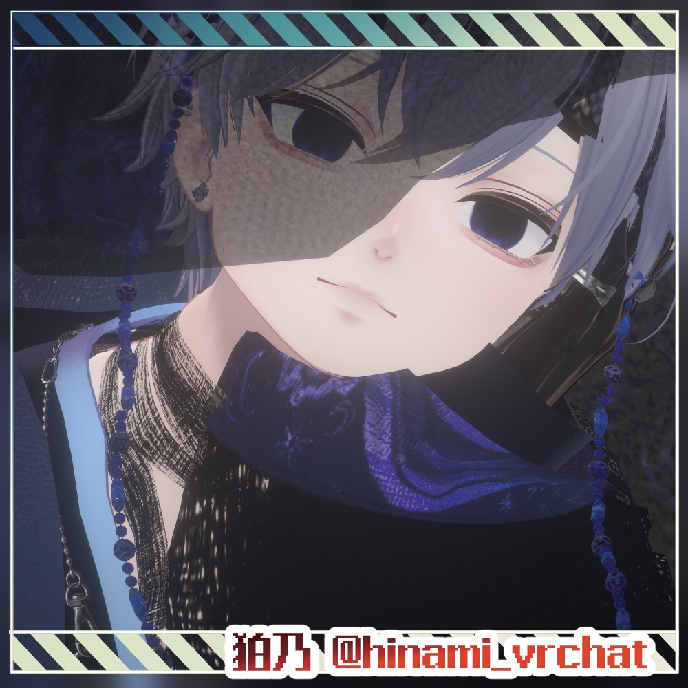 【74アバター対応】SimpleCrossEyetexture 【9color】