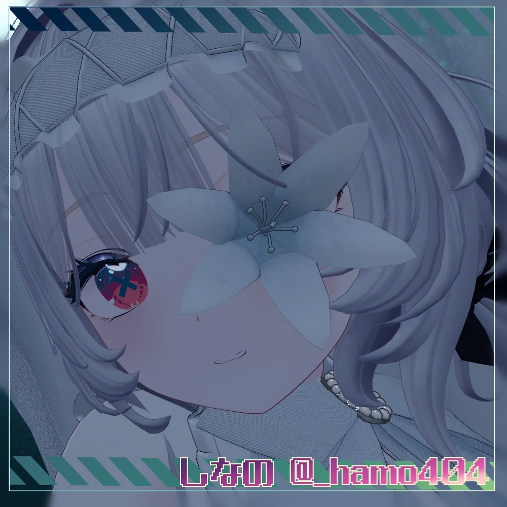 【74アバター対応】SimpleCrossEyetexture 【9color】