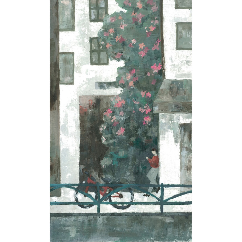 【油彩画】日曜日のひととき