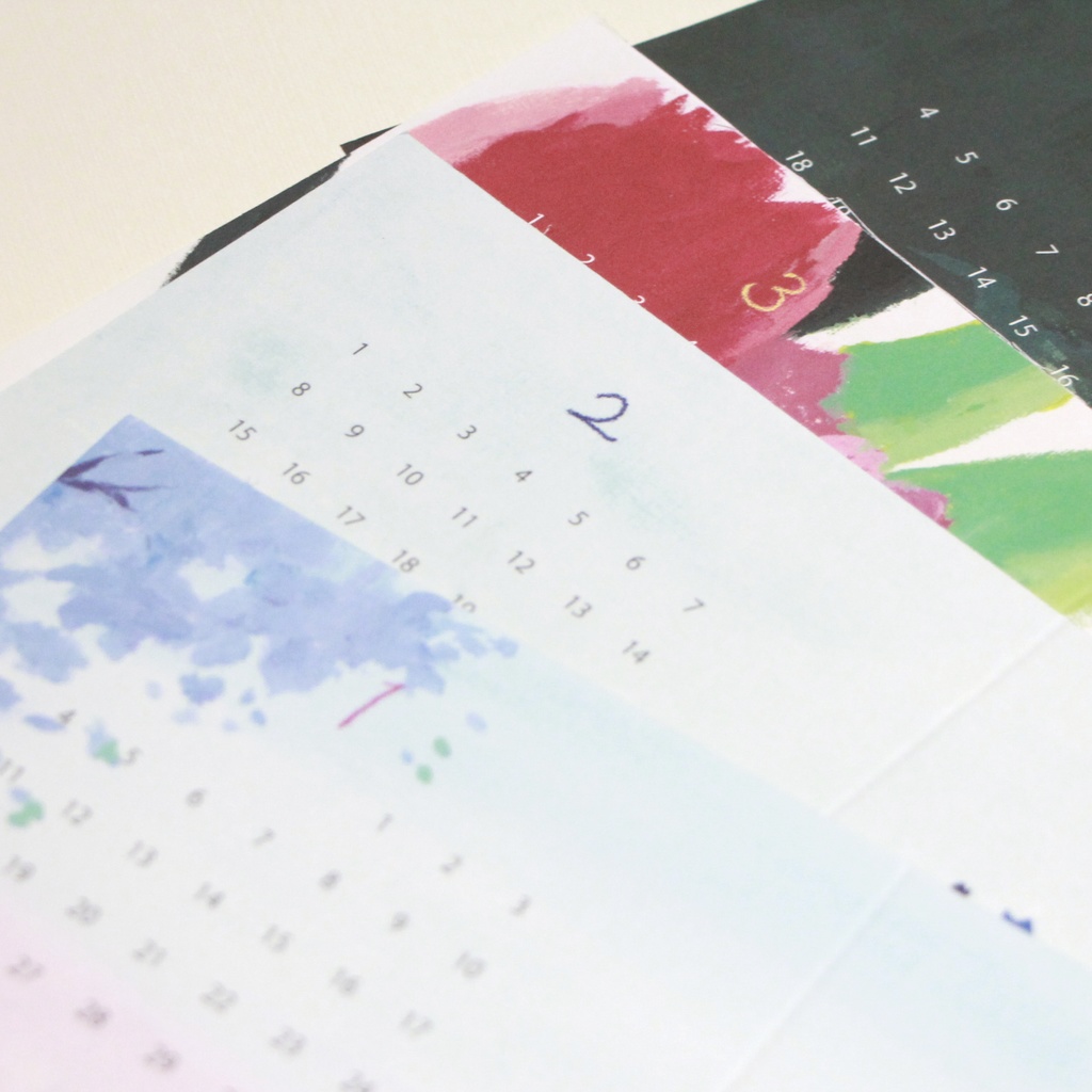 【壁掛け/卓上にもなる】【2026カレンダー】NAE WORKSカレンダー