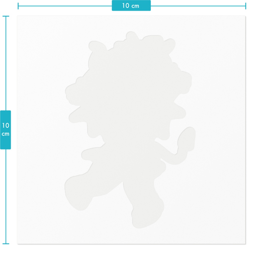 ちびサポステッカー