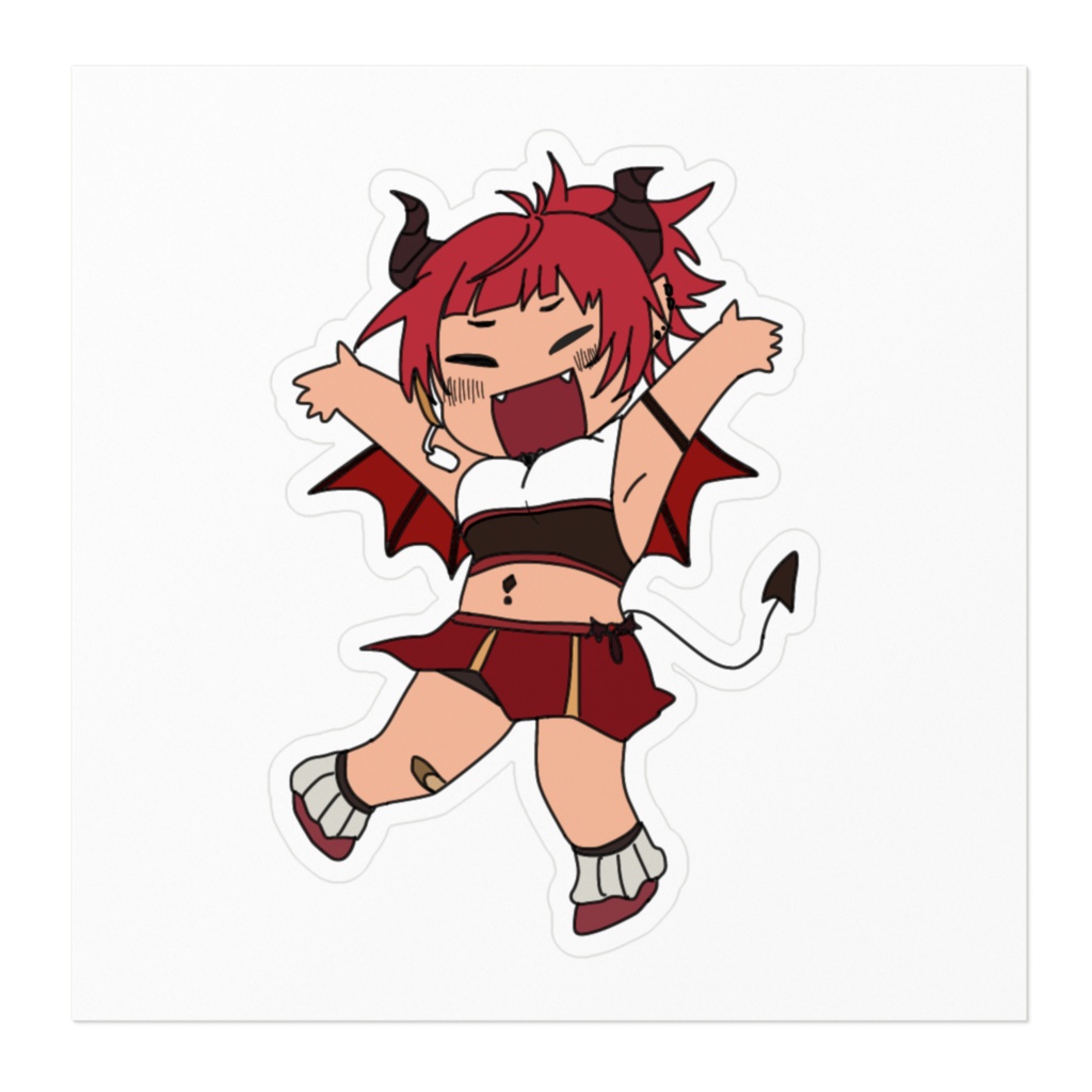 ちびサポステッカー