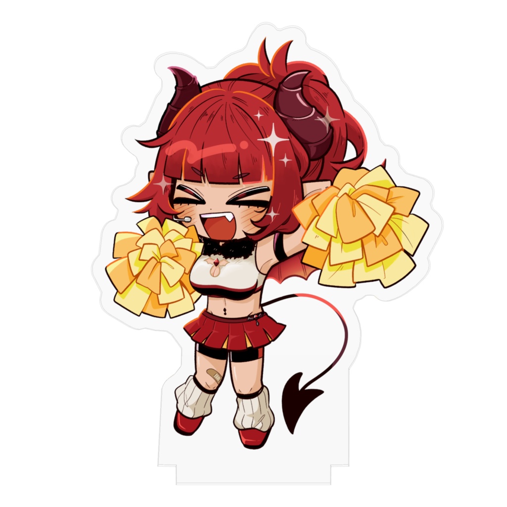 旺閻サポSD②アクリルスタンド(70×70mm)