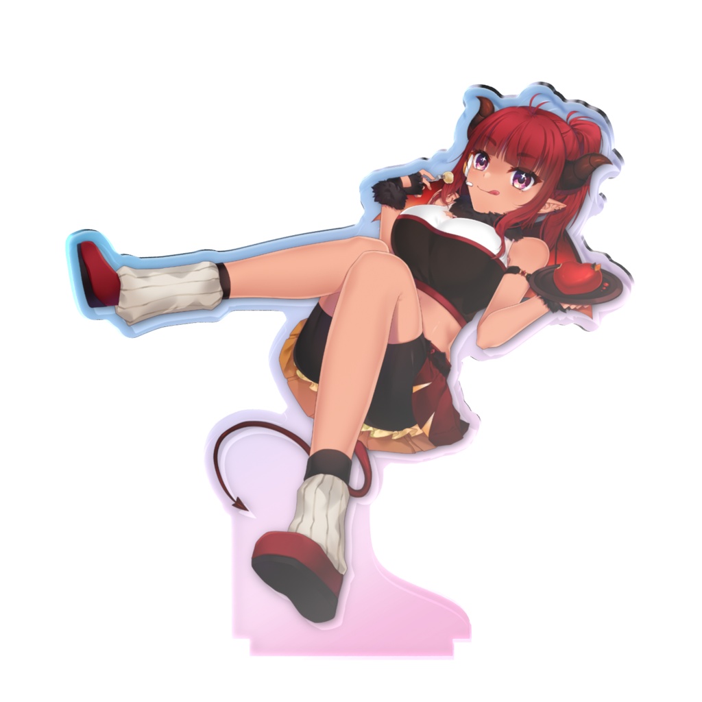 オーロラアクリルスタンド(100×100mm)