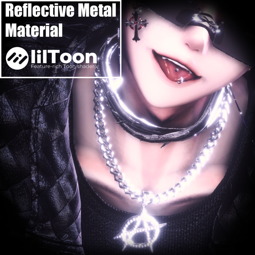 [lilToon] Reflective Metal Material